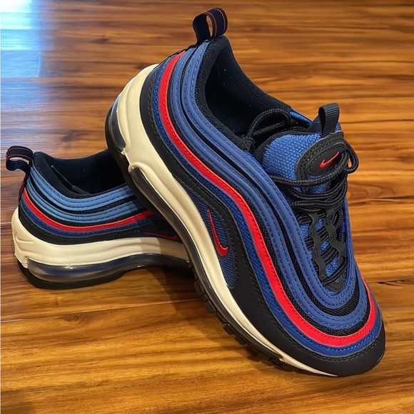 nike air max 97 red yellow blue